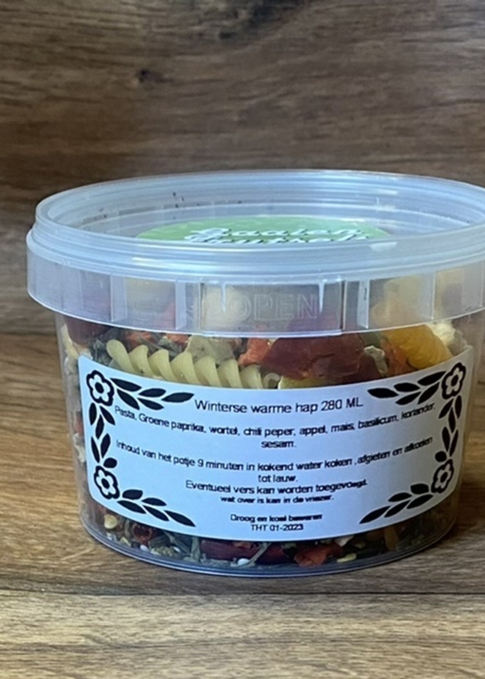 Gaaien-frutsels Winter dinner