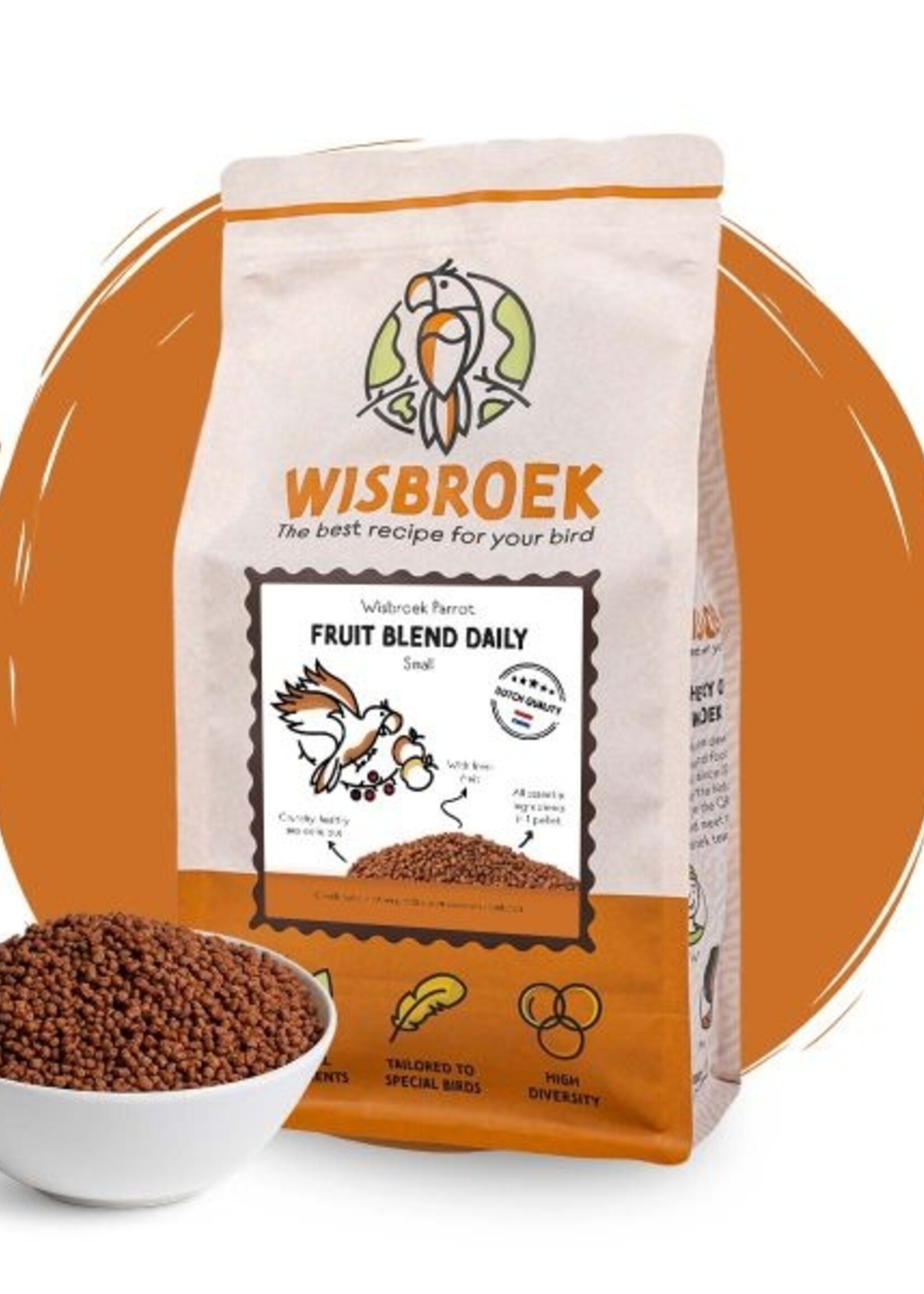 Wisbroek Fruit Blend Daily Small 1 kilo