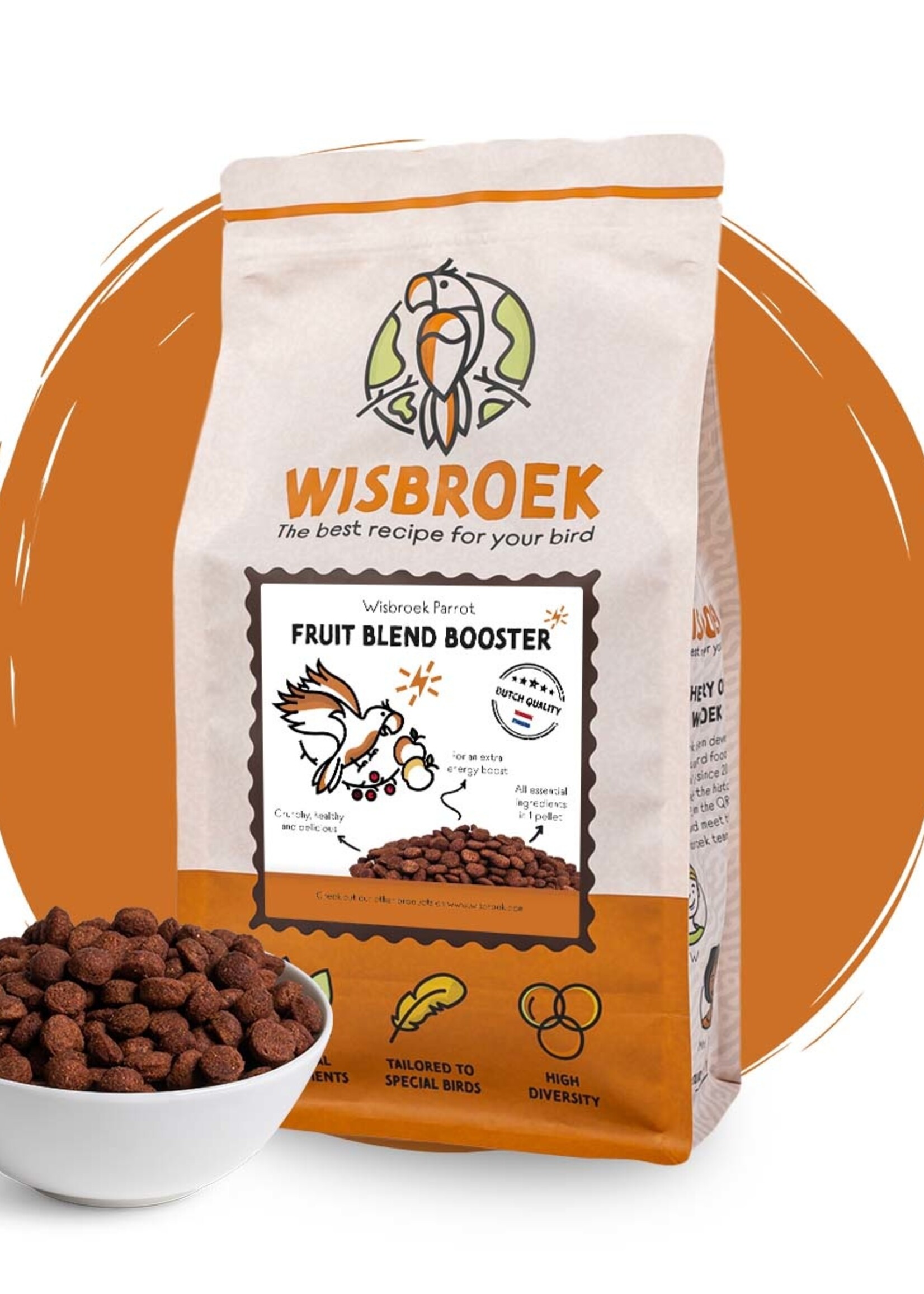 Wisbroek Fruit Blend Booster 1 kilo