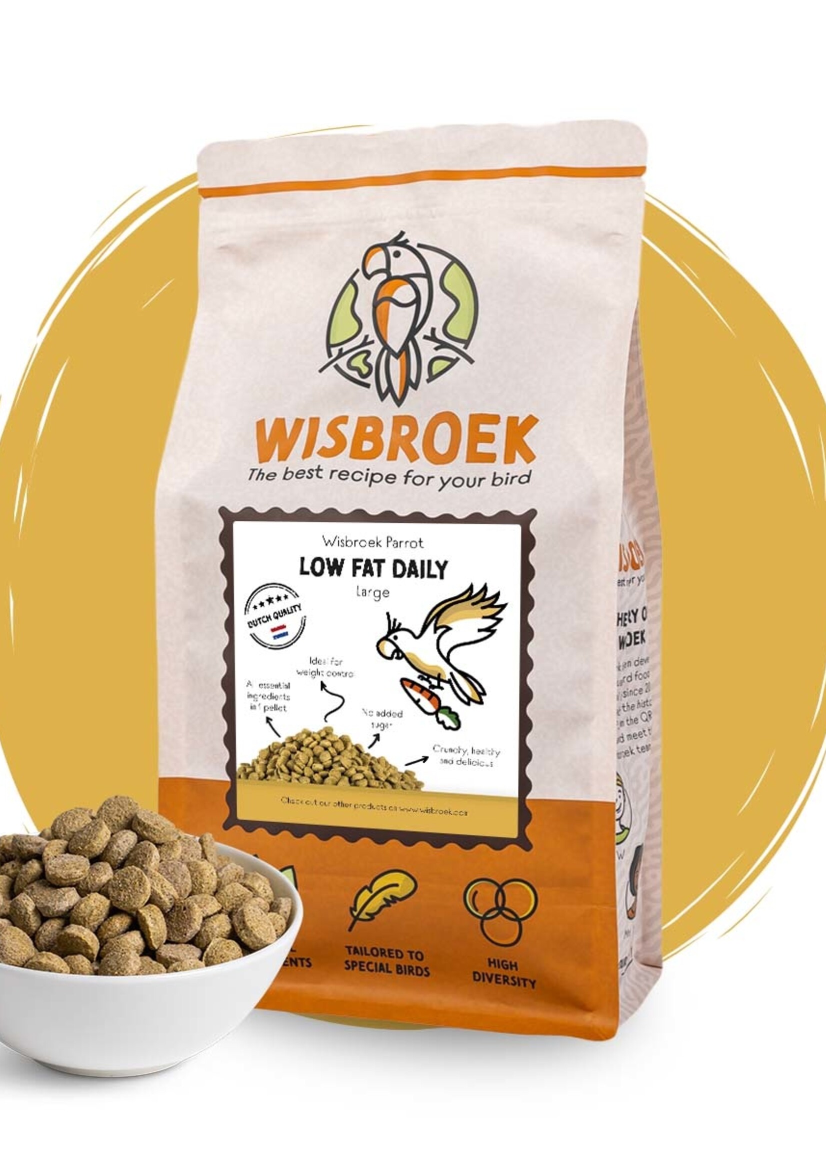 Wisbroek Low Fat Daily Large 1 kilo