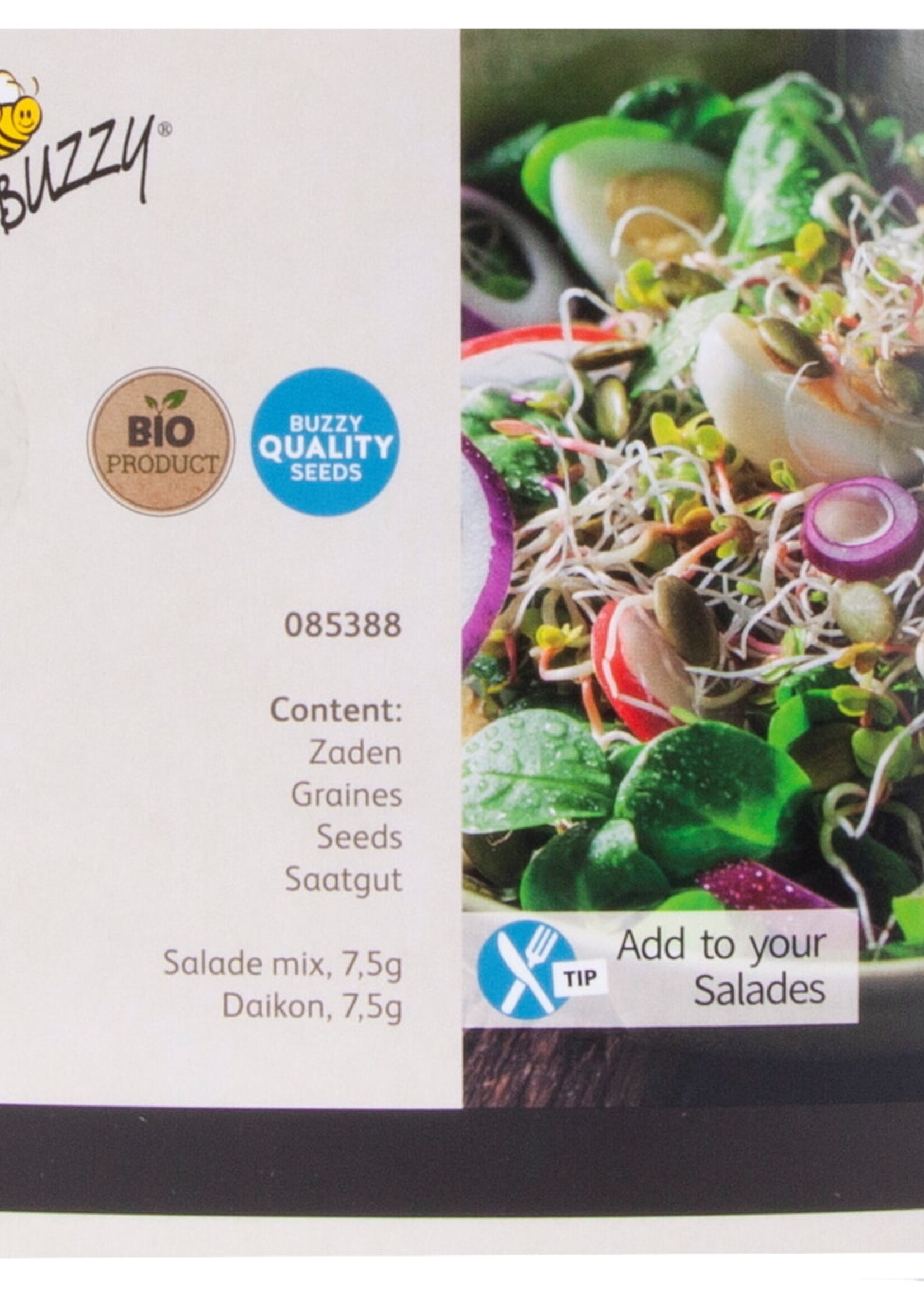 Buzzy Organic Sprouting Duo pot met schaal