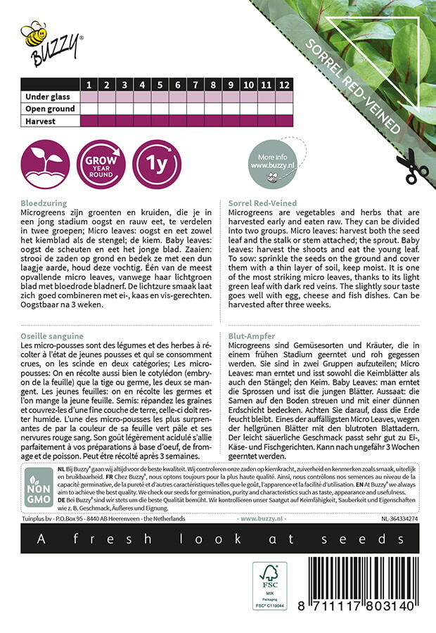 Microgreens Bloedzuring