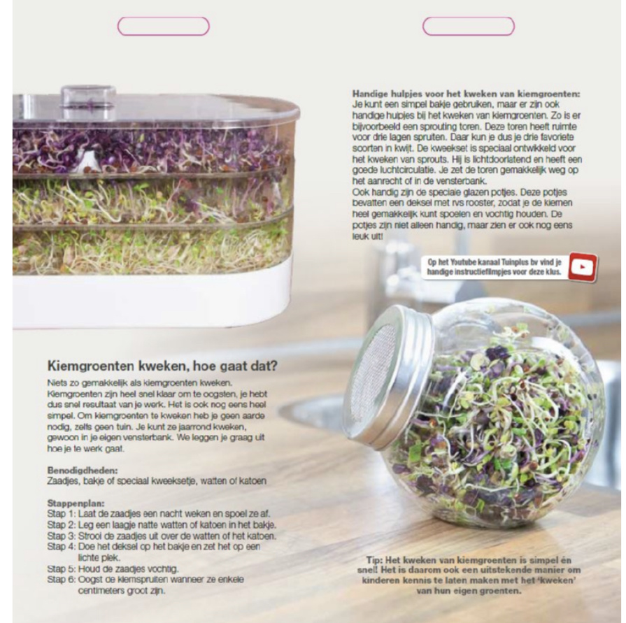 Brochure Buzzy Organic Sprouting Ned