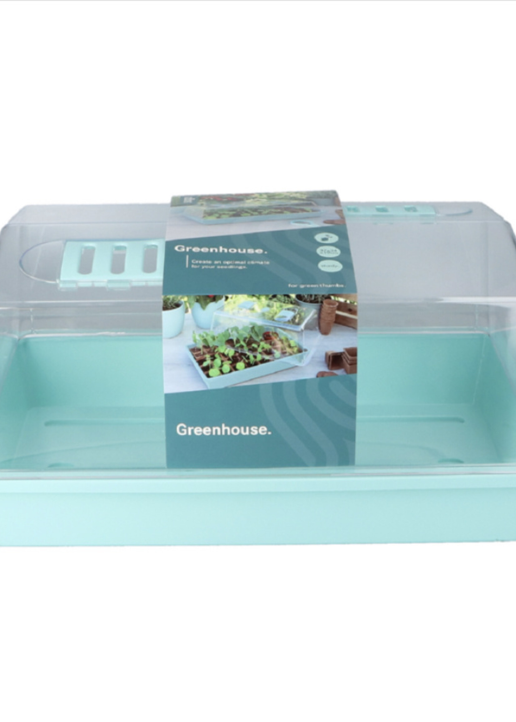 SOGO Greenhouse incl. aeration 38x24cm