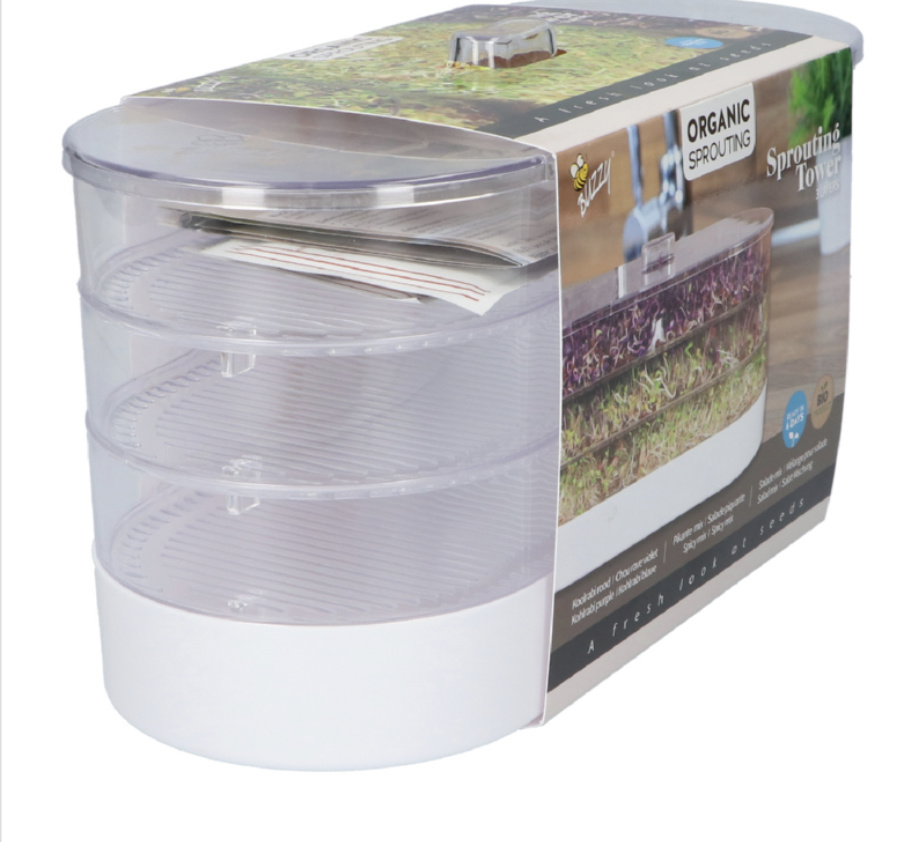 Organic Sprouting Tower 3 laags