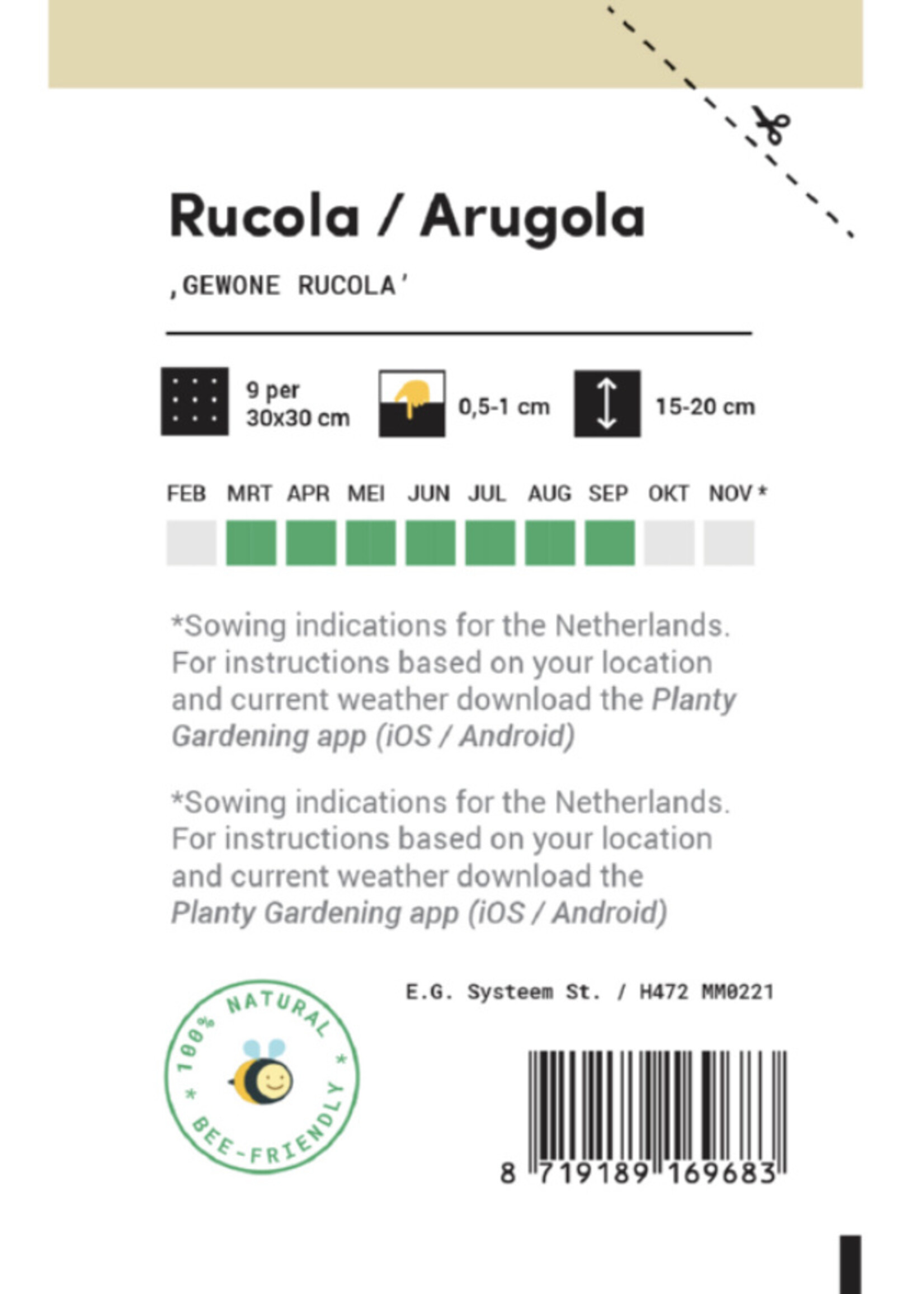 Makkelijke Moestuin Rocket