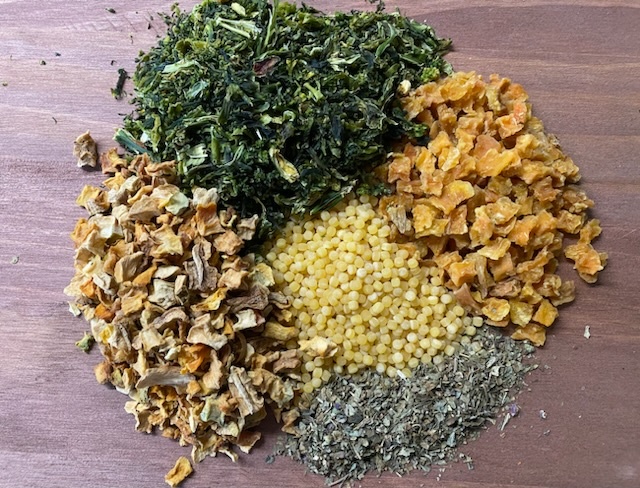 Zoete aardappel broccoli warme hap