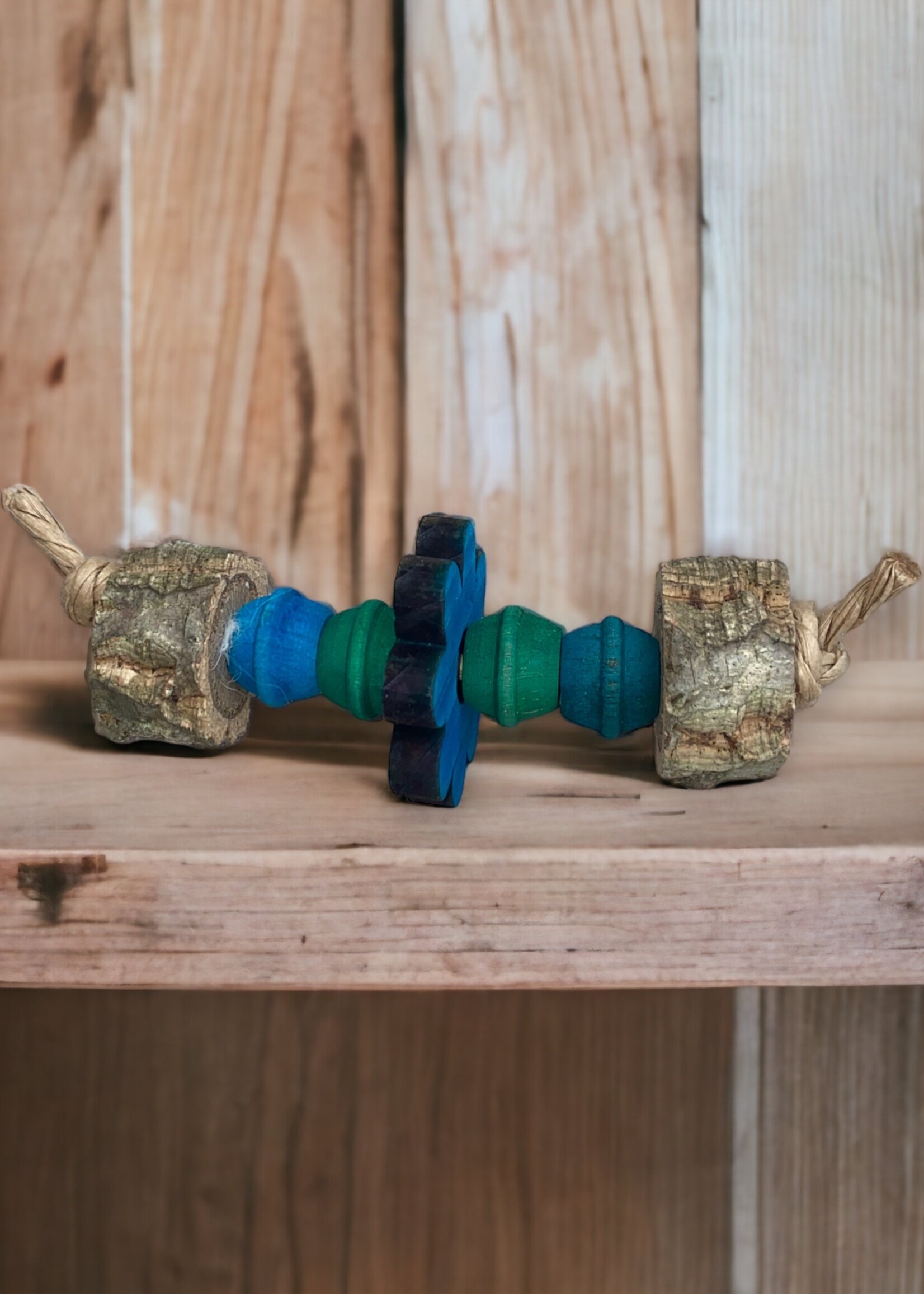 Gaaien-frutsels Wooden foottoy