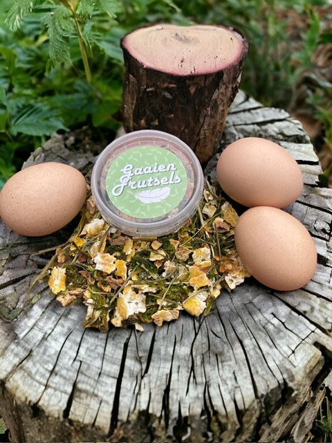 Broccoli, pompoen, mais omelet mix 80 ml