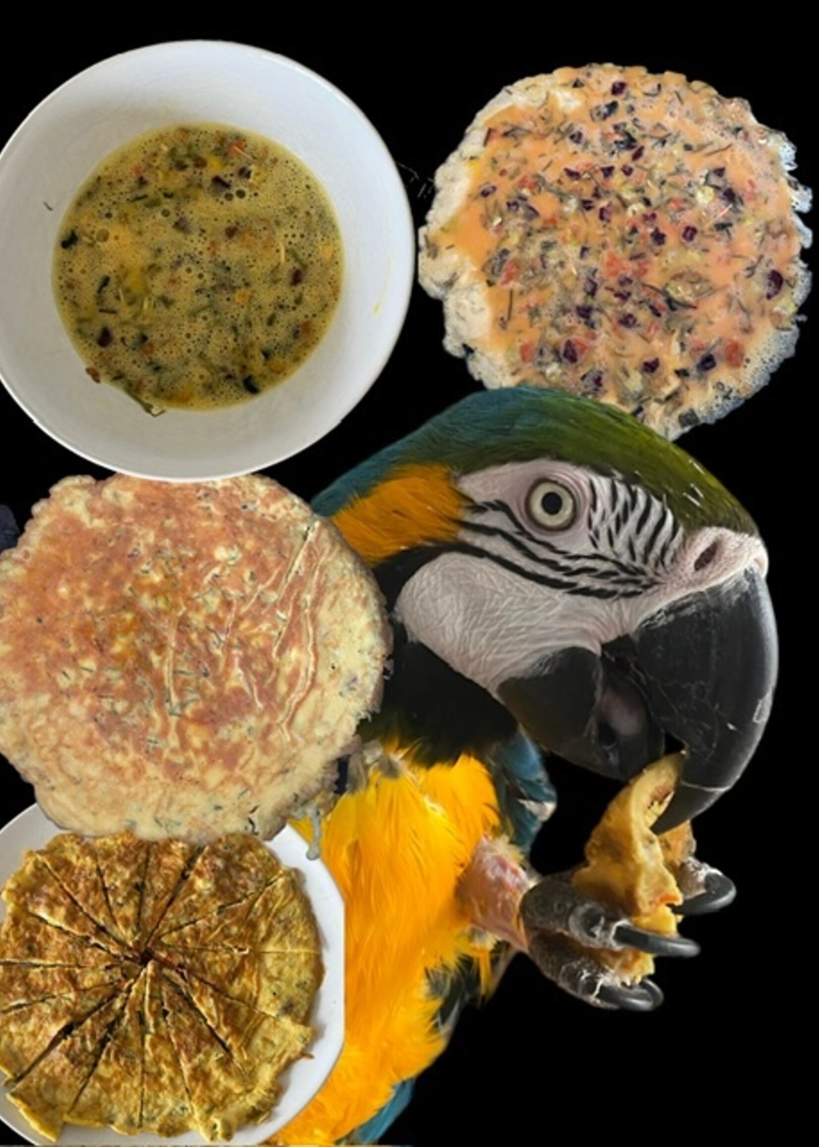 Broccoli, pompoen, mais omelet mix 80 ml