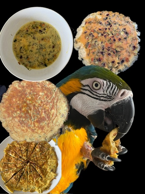 Broccoli, pompoen, mais omelet mix 80 ml