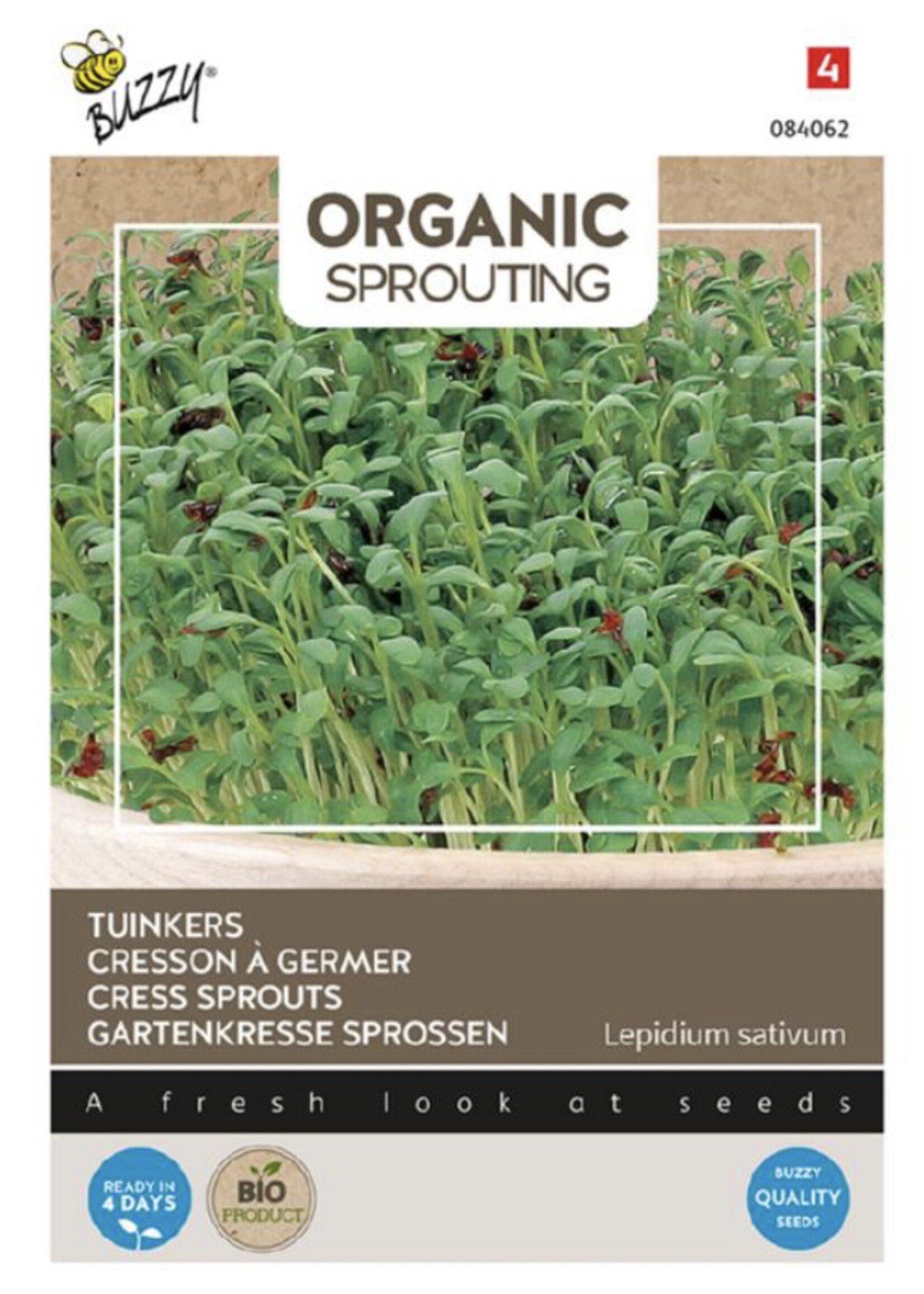 Buzzy Organic Sprouting Tuinkers