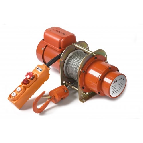 Delta 230Volt elektrische treklier 500 kg