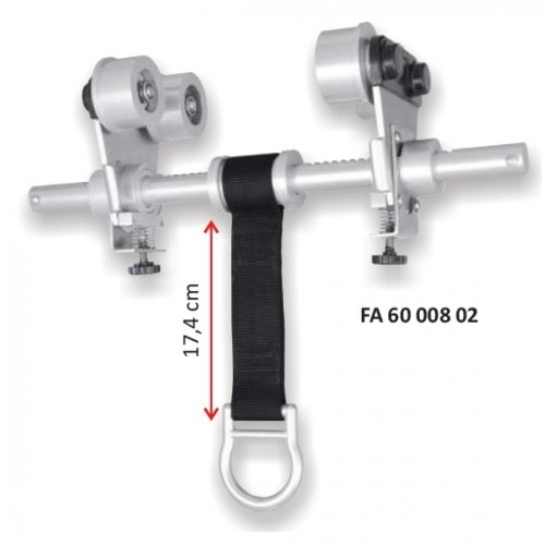 Verrijdbaar ankerpunt voor IPE/HEA profielen