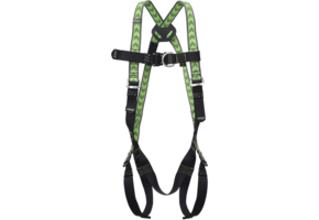 harnas met 2 bevestigingspunten en snelsluitingen