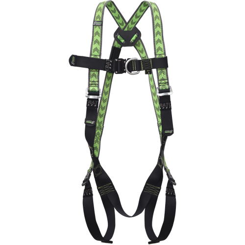 harnas met 2 bevestigingspunten en snelsluitingen