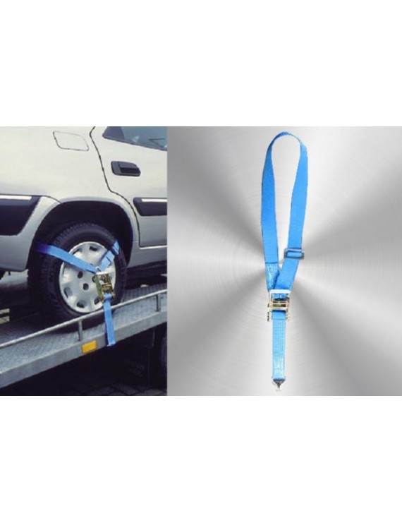Spanband voor auto transport met lus