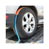 Spanband voor auto transport met rubber beschermhoes