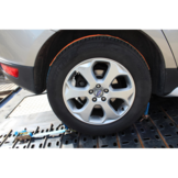 Spanband voor auto transport met rubber beschermhoes