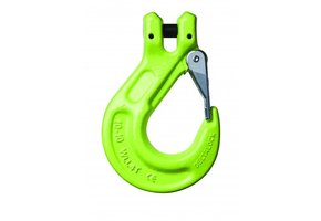 Deltalock Grade 100 gaffelhaak met klep 6.7 ton