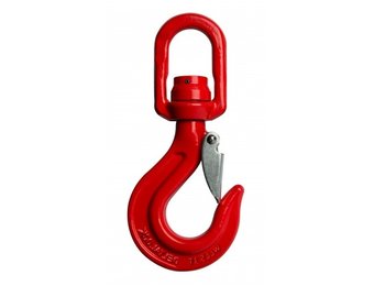 Wartelhaak met klep, draaibaar 5.3 ton