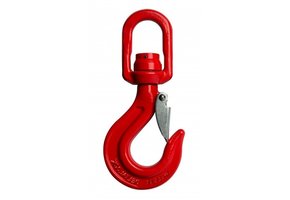 Wartelhaak met klep, draaibaar 12.5 ton