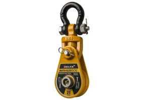 Klapblok met Harpsluiting Delta 8 ton