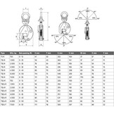 Terrier 0.75 TS-R   verticale platenklem voor RVS