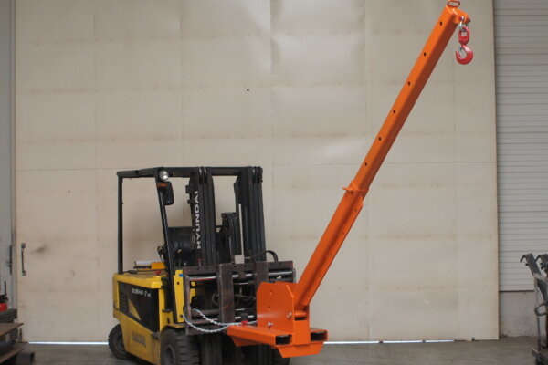 heftruck kraanarm 5000 kg verstelbaar