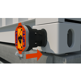 Twist4Lift containerhaak set van 4 stuks