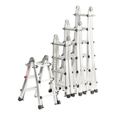 Euro-Vario telescoopladder 4x3 treden