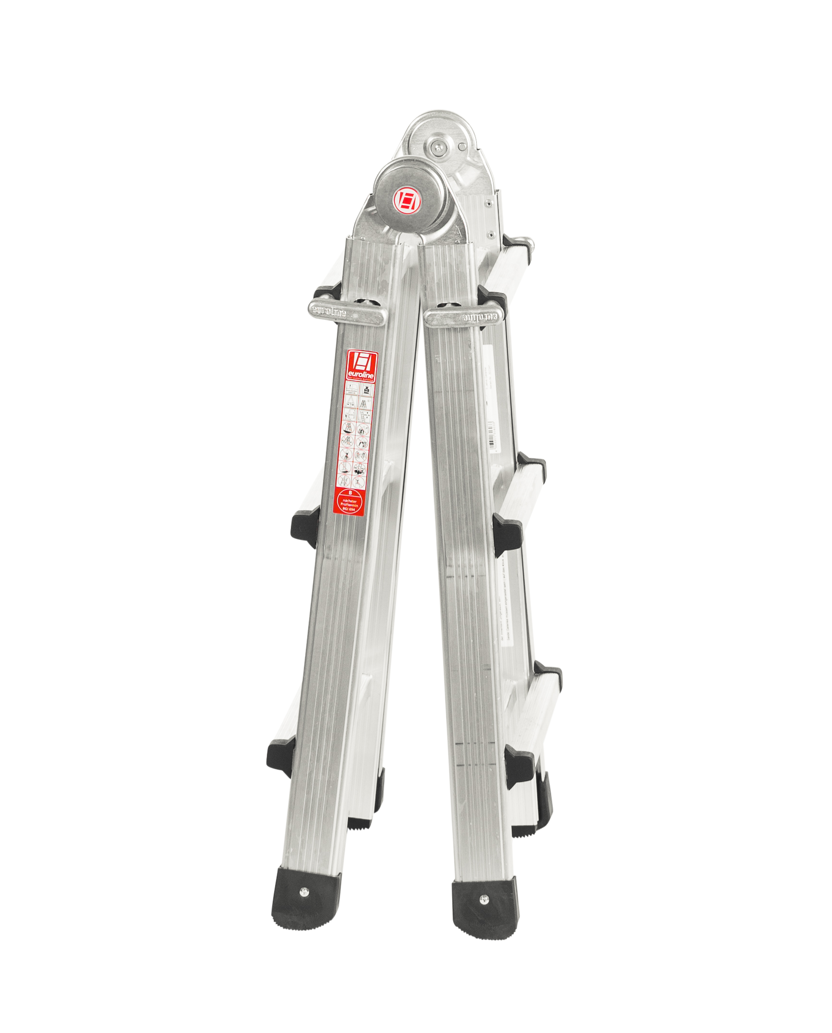 Euro-Vario telescoopladder 4x3 treden