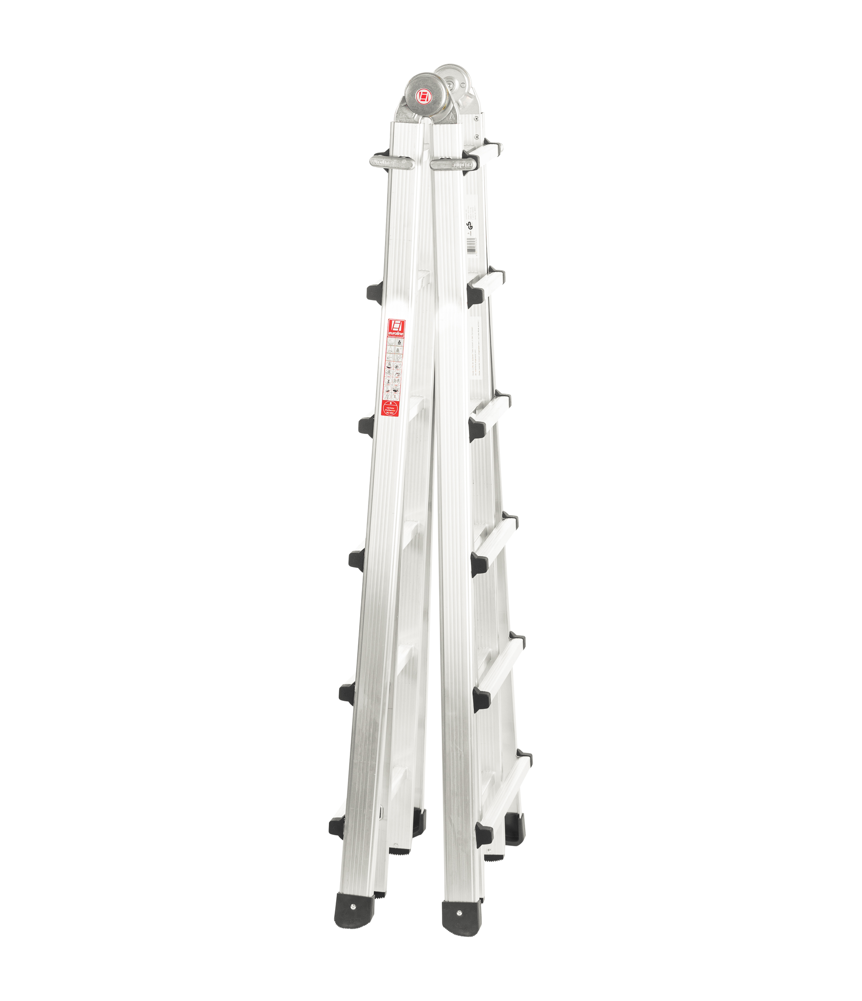 Euro-Vario telescoopladder 4x6 treden