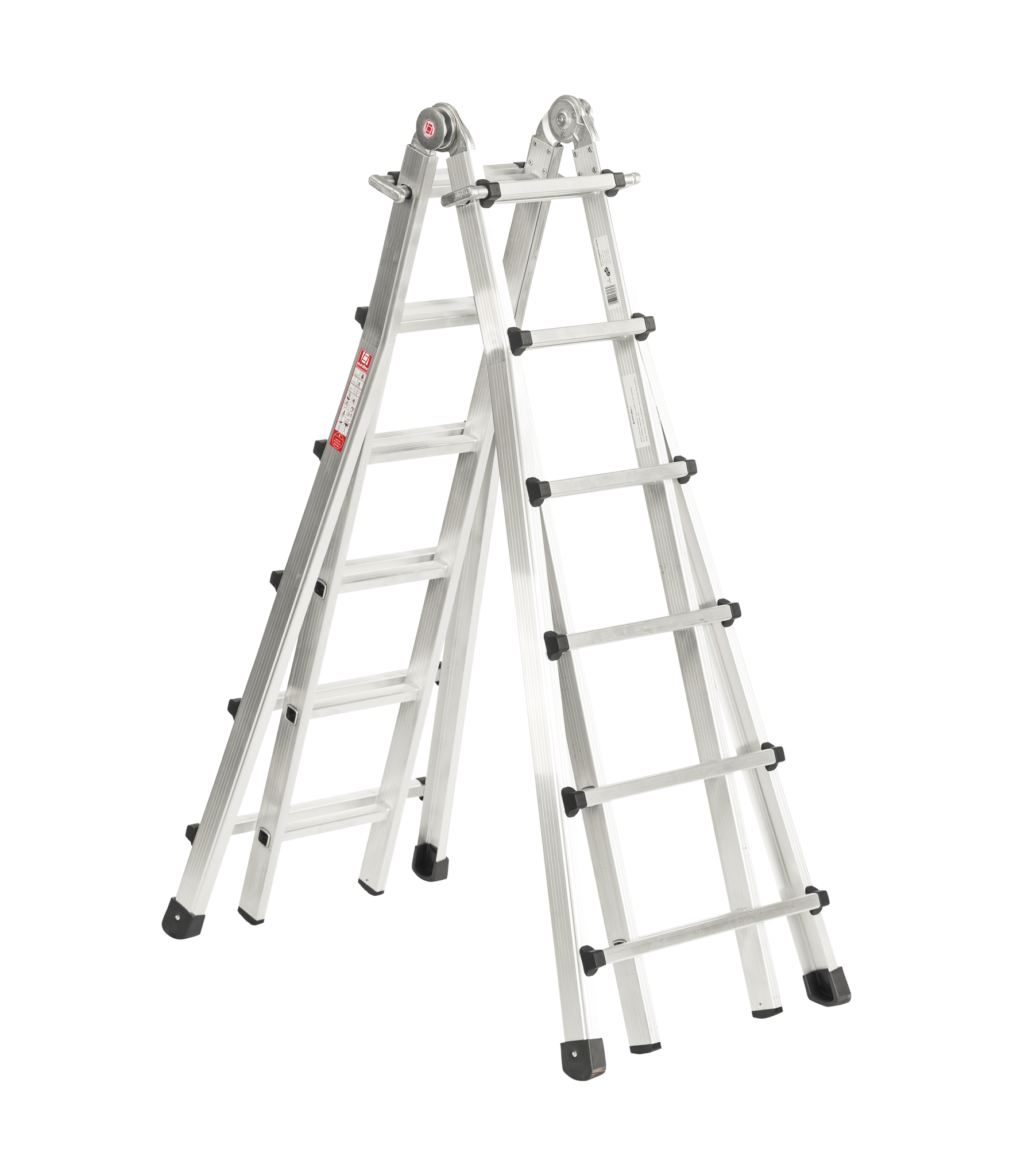 Euro-Vario telescoopladder 4x6 treden