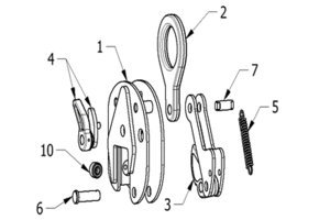 Maintenace kit voor Crosby IP 3 Ton
