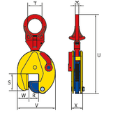 Terrier 0.75 TS verticale platenklem
