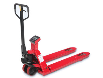 Palletwagen met weegschaal