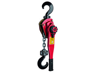 Delta Red rateltakel met scheepswerfhaken 3000 kg  / LC 60 DaN