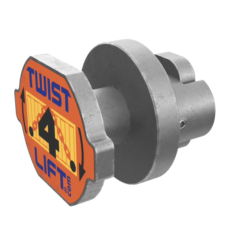 Twist4Lift containerhaak set van 4 stuks