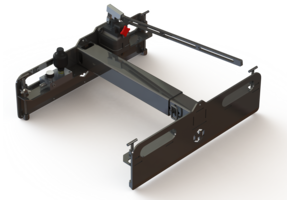 Hydraulische dakplatenklem werklast 400kg