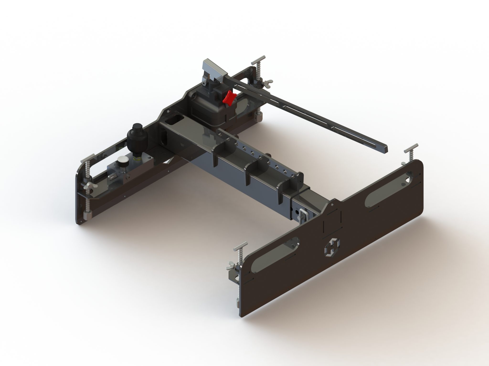 Hydraulische dakplatenklem werklast 600kg