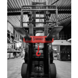 Lasthaak voor heftruck 1000kg dubbele vork