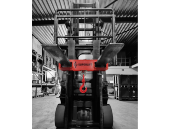 Lasthaak voor heftruck 1000kg dubbele vork