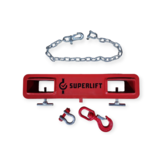 Lasthaak voor heftruck 1000kg dubbele vork