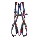 SStandaard harnas met 3 bevestigingspunten en snelsluitingen