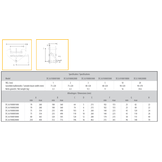 Delta Yellow Balkenklem 2 ton