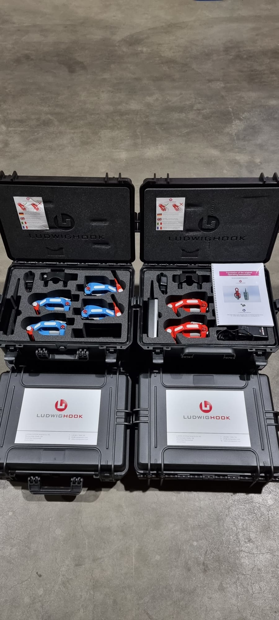 Ludwig hook automatische hijshaak 5 ton