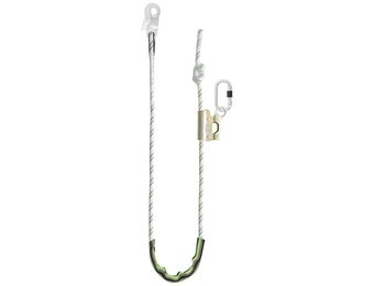 Kernmantellijn met meeloper voor werkpositionering