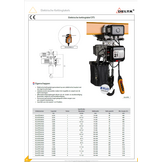 DELTA DTS elektrische takel 2000 kg
