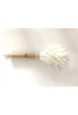 brush met pluimen 40cm